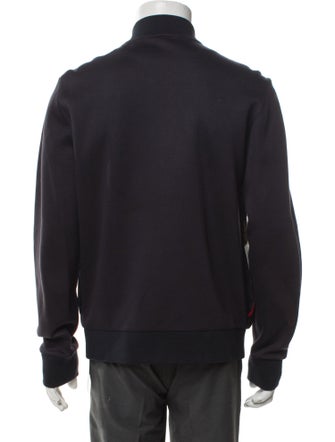 Fendi Zucca FF Logo Graphic Print Bomber Jacket