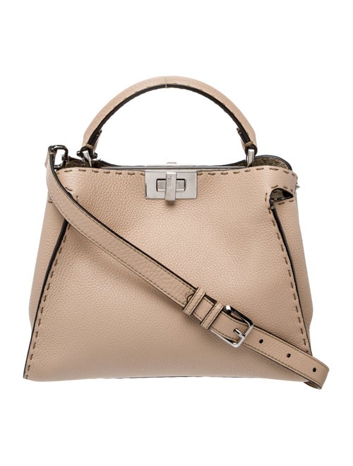 Fendi Leather Peekaboo Essentially Medium
