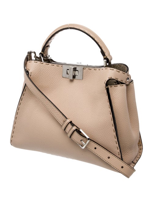 Fendi Leather Peekaboo Essentially Medium