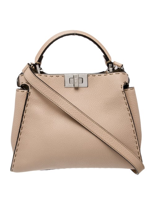 Fendi Leather Peekaboo Essentially Medium
