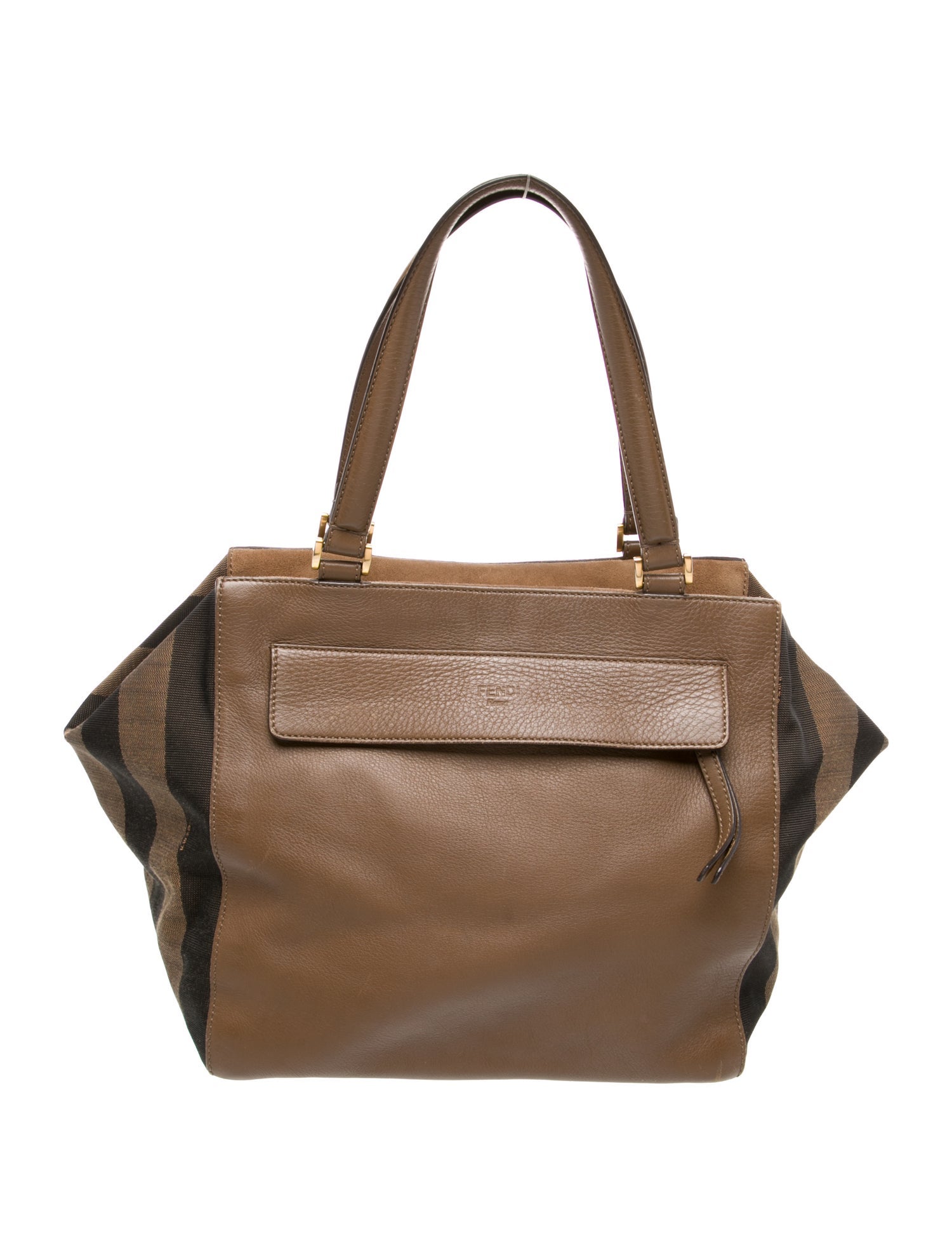 Fendi Pequin Boston Large