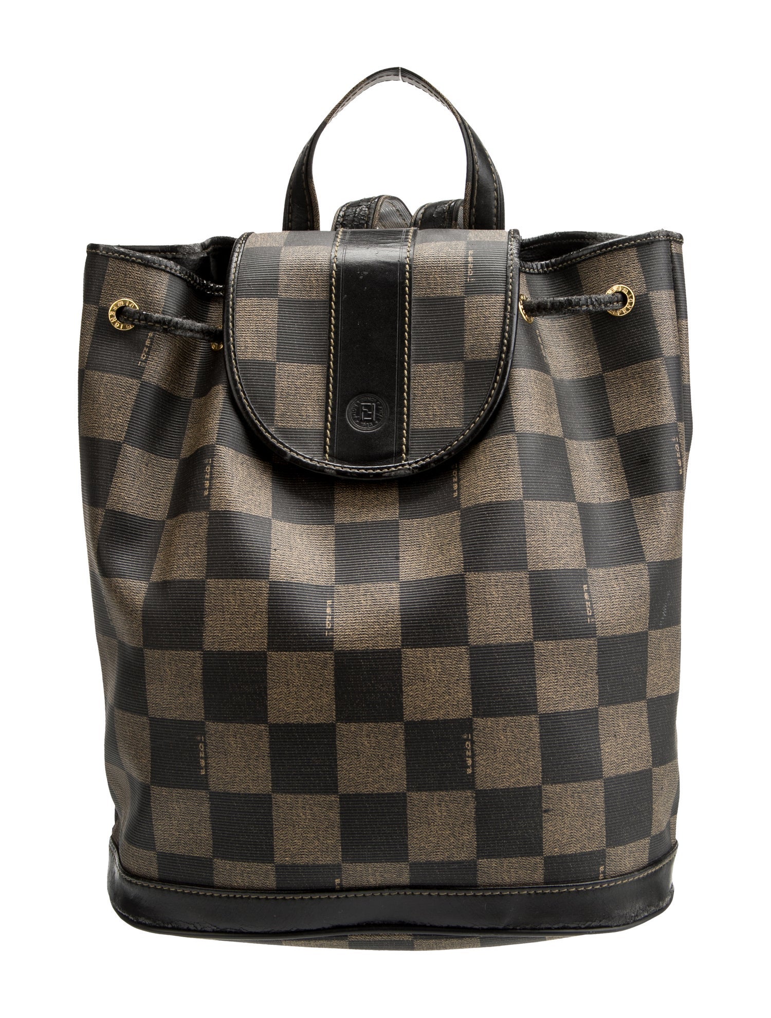 Fendi Pequin Backpack Vintage