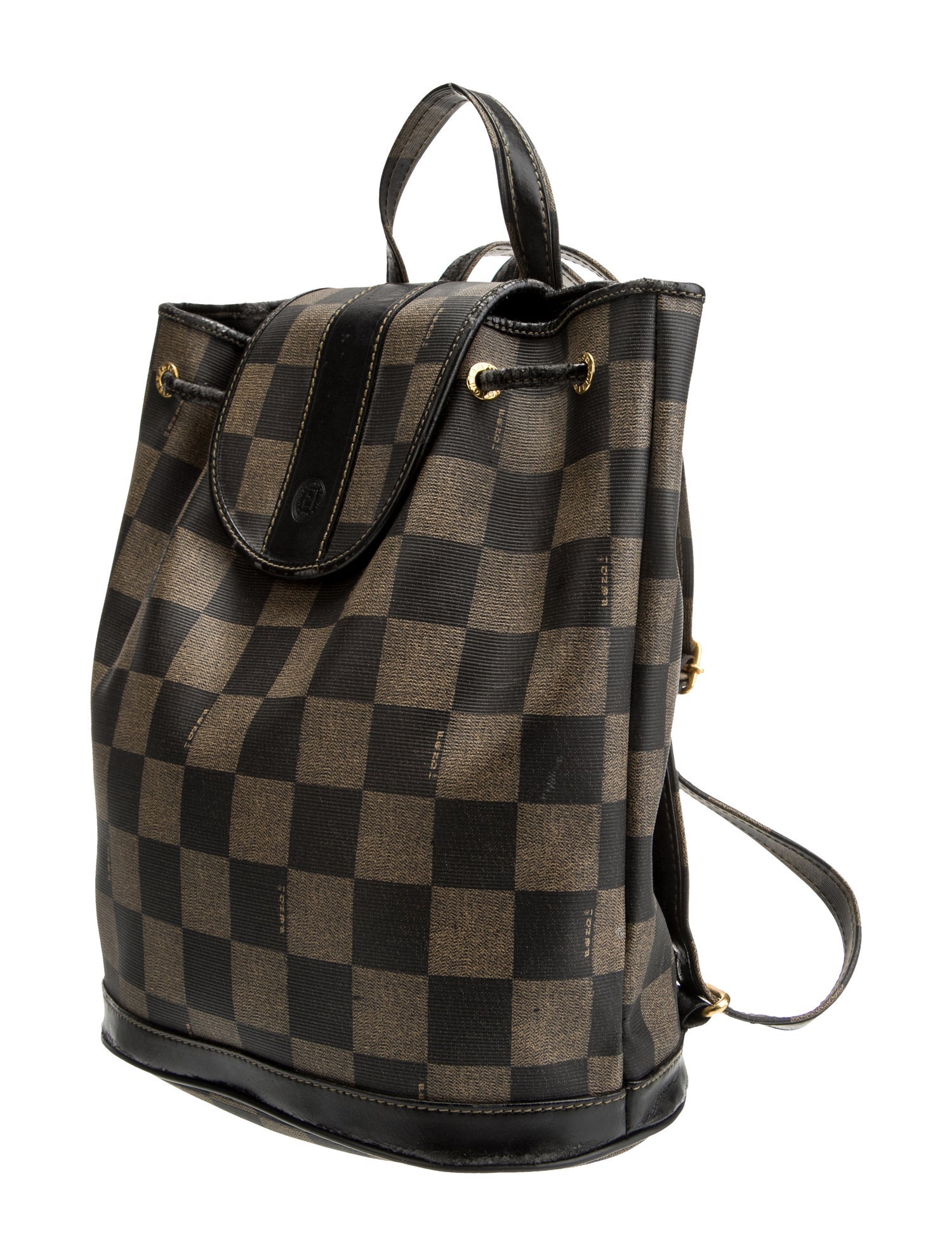 Fendi Pequin Backpack Vintage