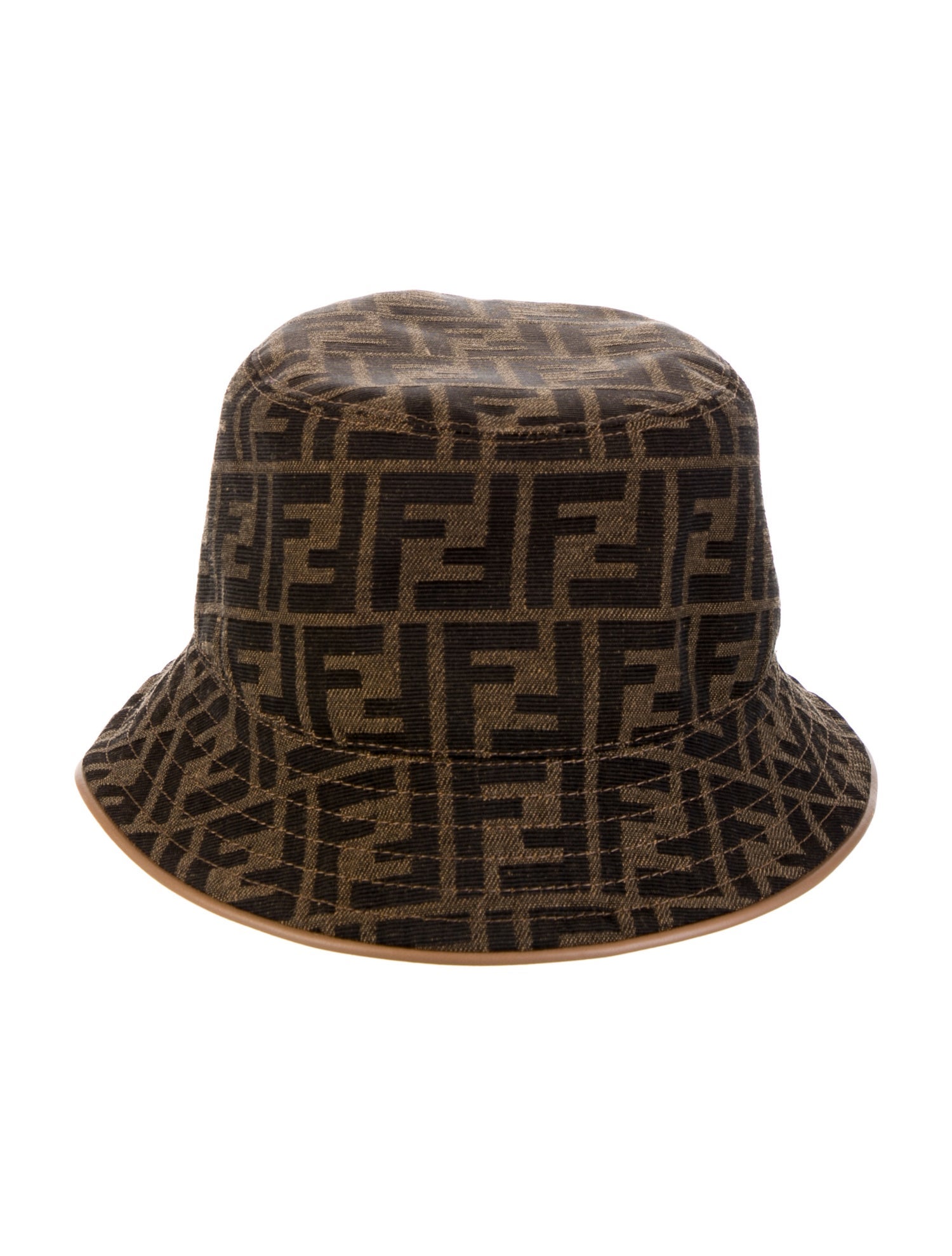 Fendi FF Logo Bucket Hat w/Tags