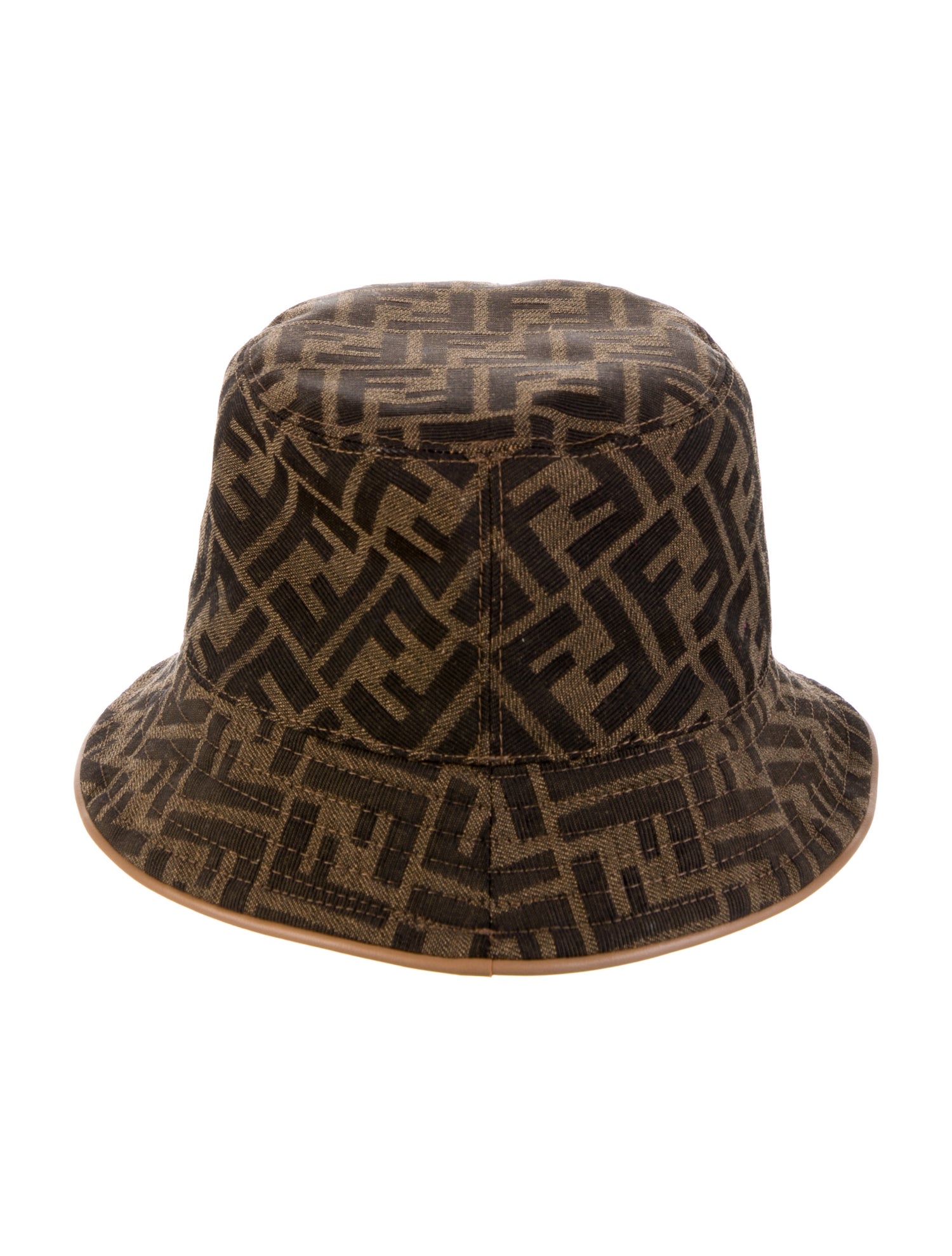 Fendi FF Logo Bucket Hat w/Tags