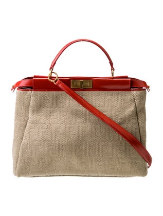 Fendi Zucca FF Peekaboo