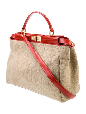 Fendi Zucca FF Peekaboo