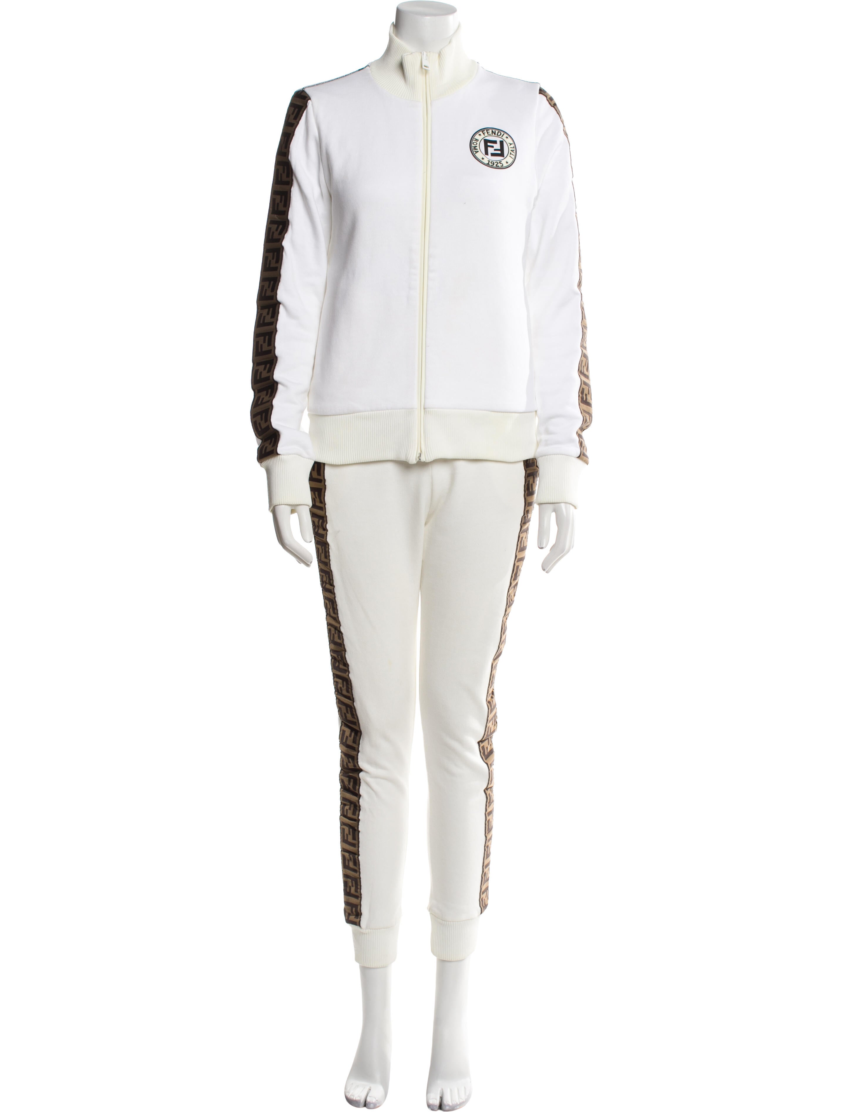 Fendi Embroidered Accent Tracksuit