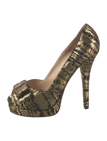 Fendi Pumps Suede Printed IT 40 | 10