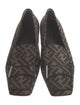 Fendi Zucca FF Logo Canvas Loafers