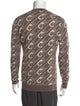 Fendi Virgin Wool Printed Pullover
