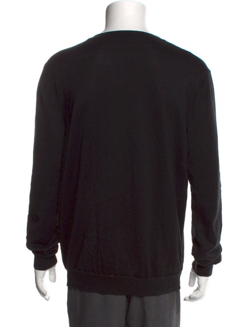 Fendi Pequin Pattern Crew Neck Pullover