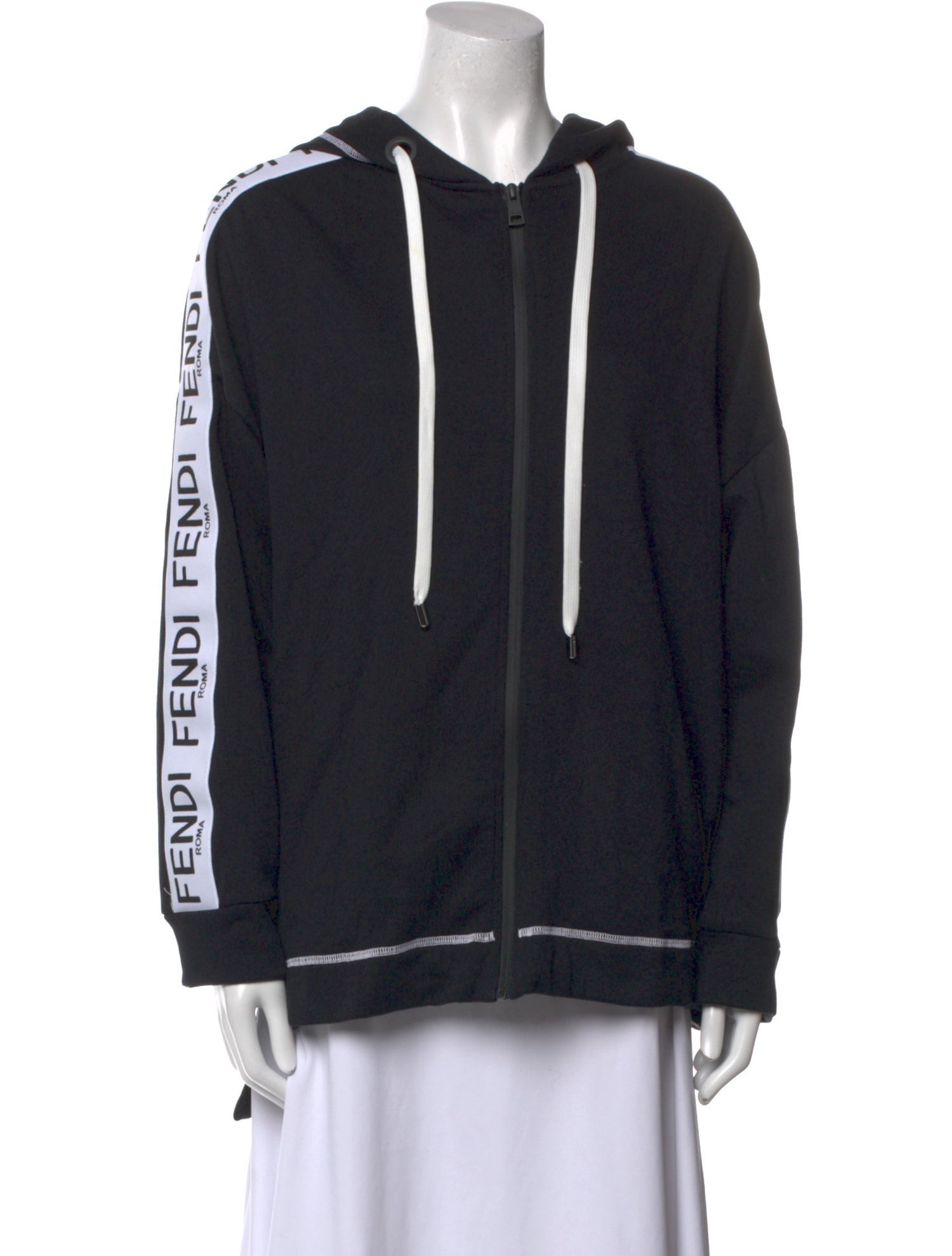 Fendi Crew Neck Long Sleeve Sweatshirt