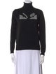 Fendi Wool Graphic Print Sweatshirt