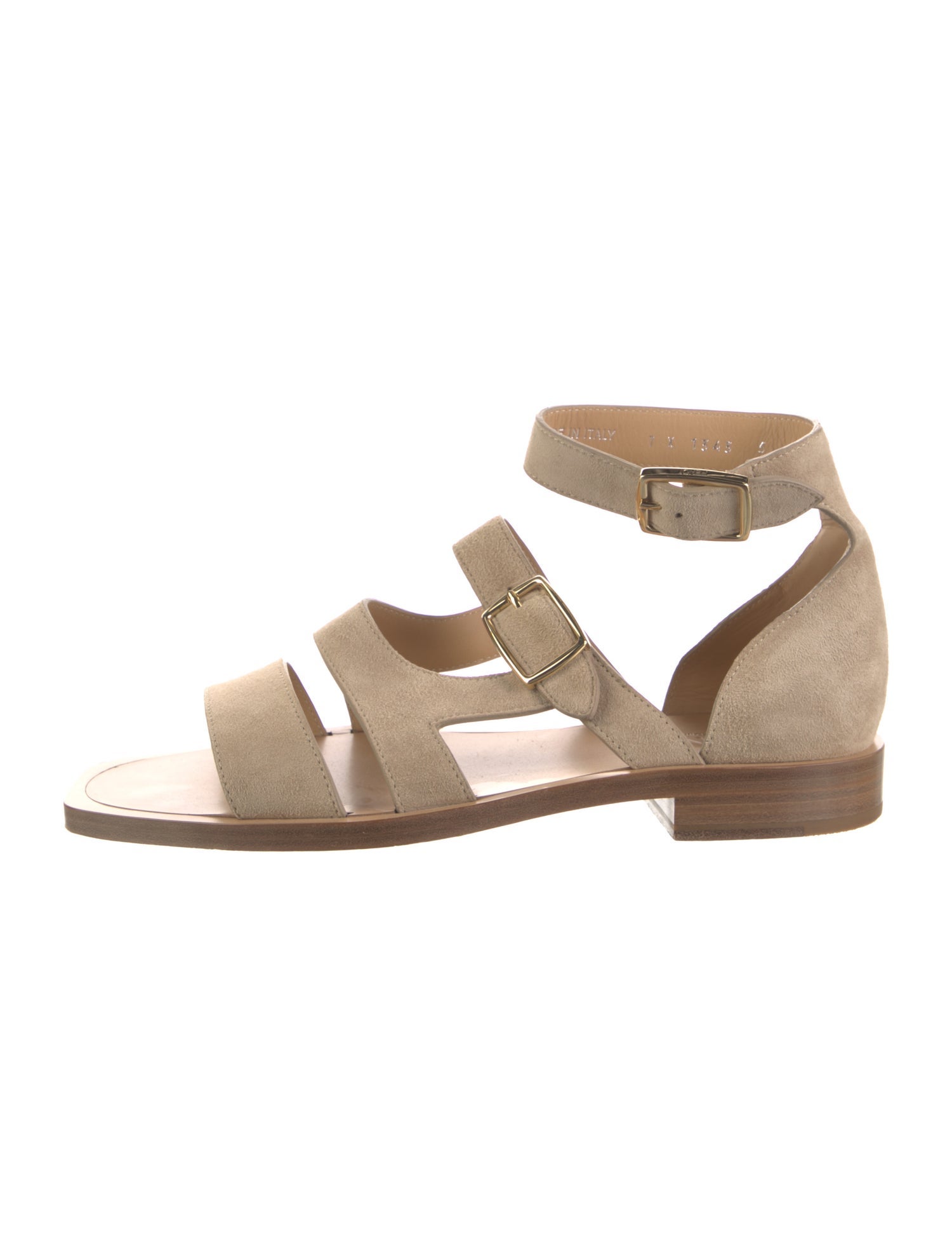 Fendi Suede Gladiator Sandals