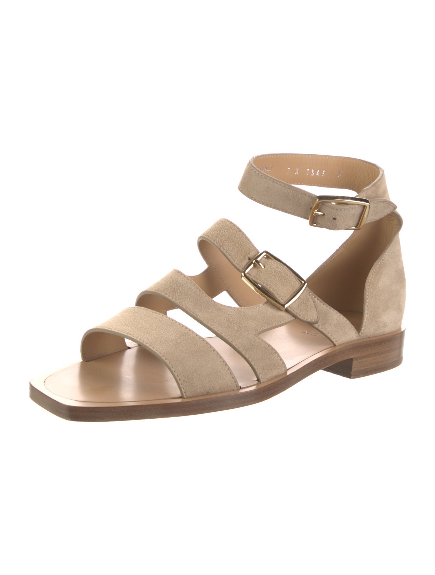 Fendi Suede Gladiator Sandals