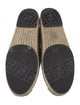 Fendi Zucca FF Logo Canvas Espadrilles