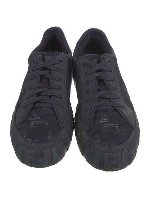 Fendi Zucca FF Logo Rubber Sneakers