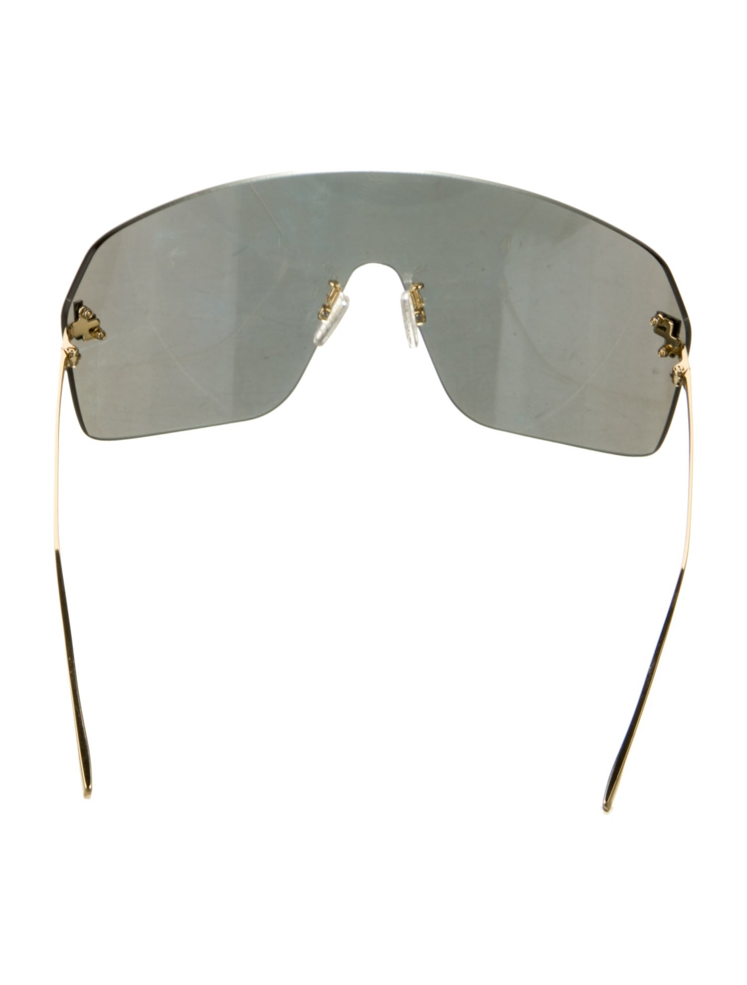 Fendi Shield Tinted Sunglasses