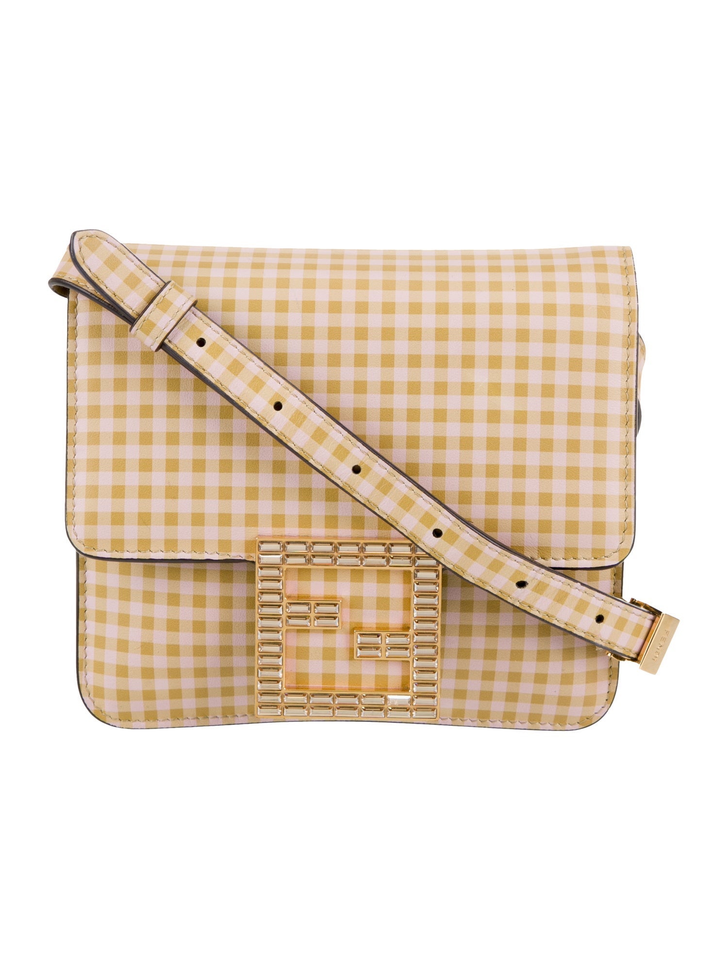 Fendi Leather Mini Picnic Baguette Mini