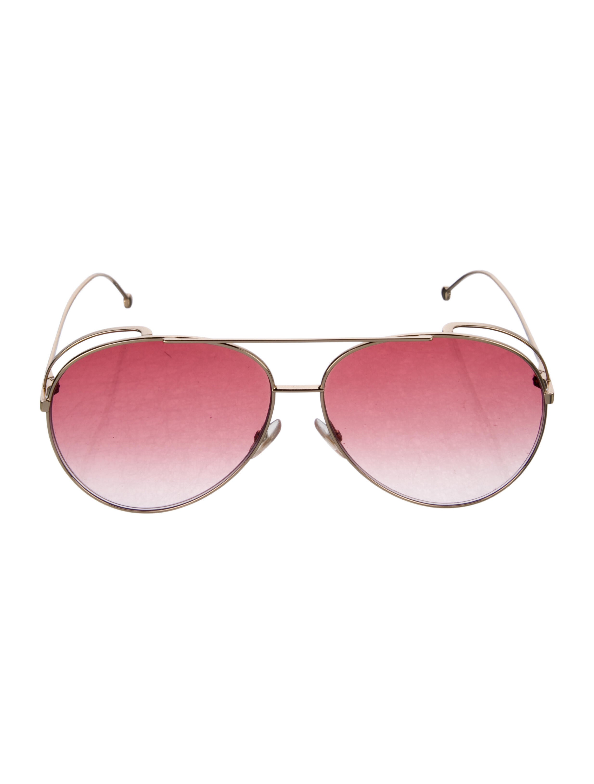 Fendi Aviator Gradient Sunglasses