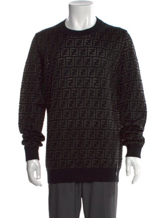 Fendi Zucca FF Logo Wool Pullover