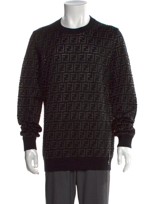 Fendi Zucca FF Logo Wool Pullover