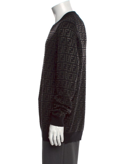 Fendi Zucca FF Logo Wool Pullover