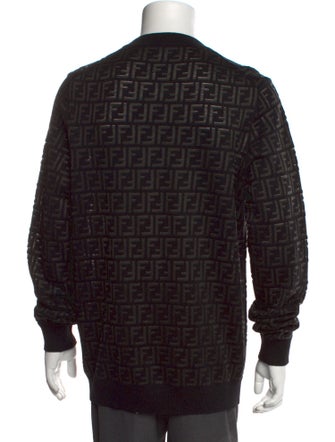 Fendi Zucca FF Logo Wool Pullover