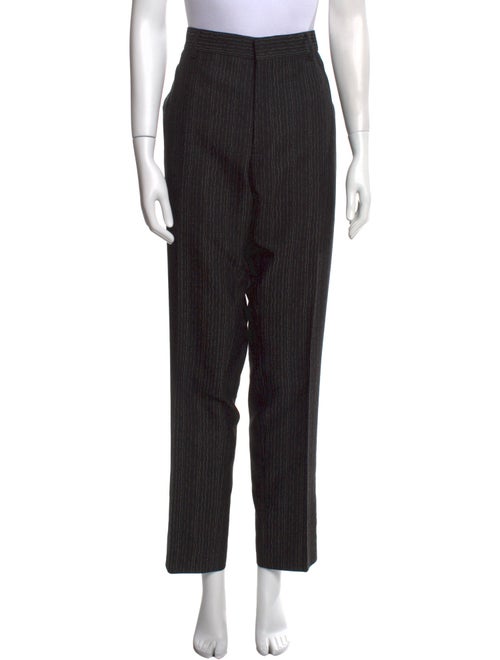 Fendi Striped Straight Leg Pants