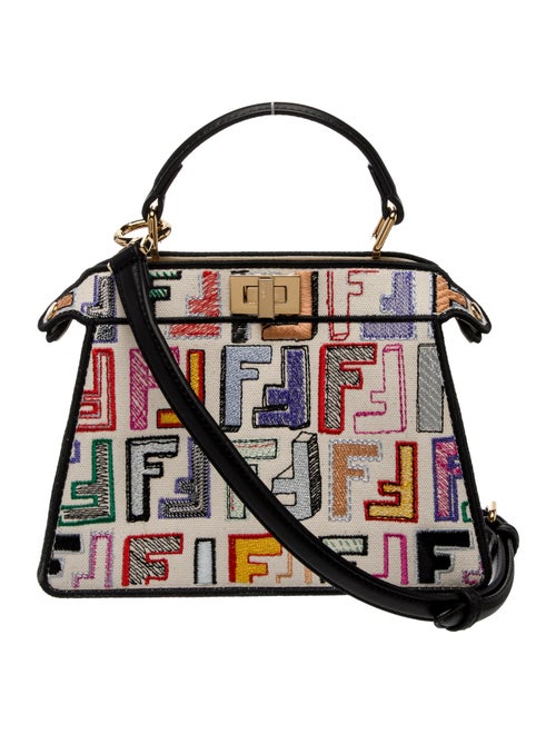 Fendi Zucca FF Peekaboo Petite 2023