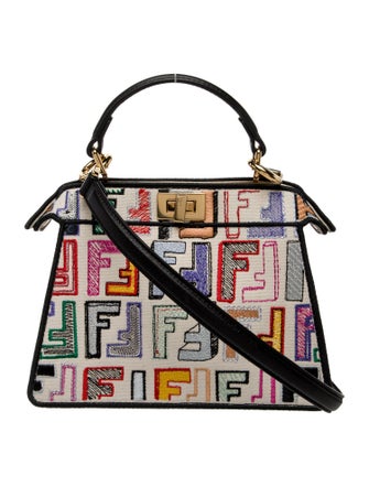 Fendi Zucca FF Peekaboo Petite 2023