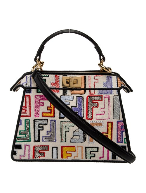 Fendi Zucca FF Peekaboo Petite 2023