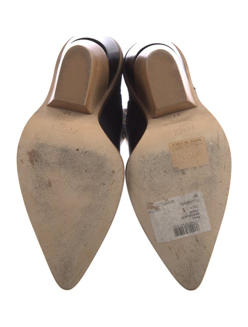 Fendi Zucca FF Logo Printed Sock Boots