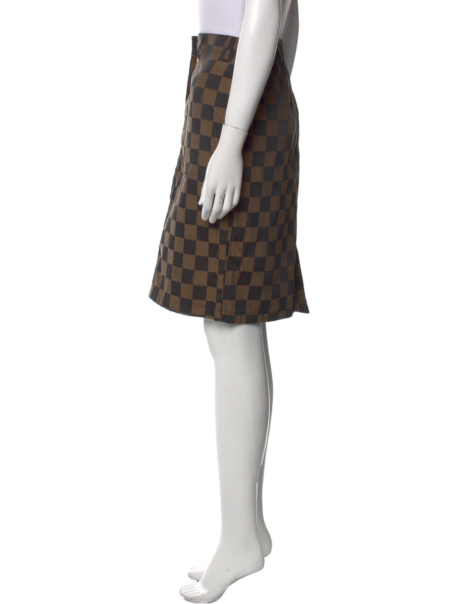 Fendi Vintage Knee-Length Skirt