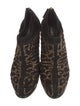 Fendi Suede Printed Mules