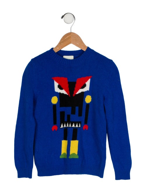 Fendi Graphic Print Sweater