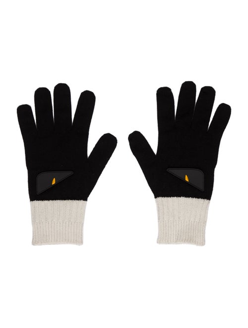 Fendi Bag Bugs Knit Gloves