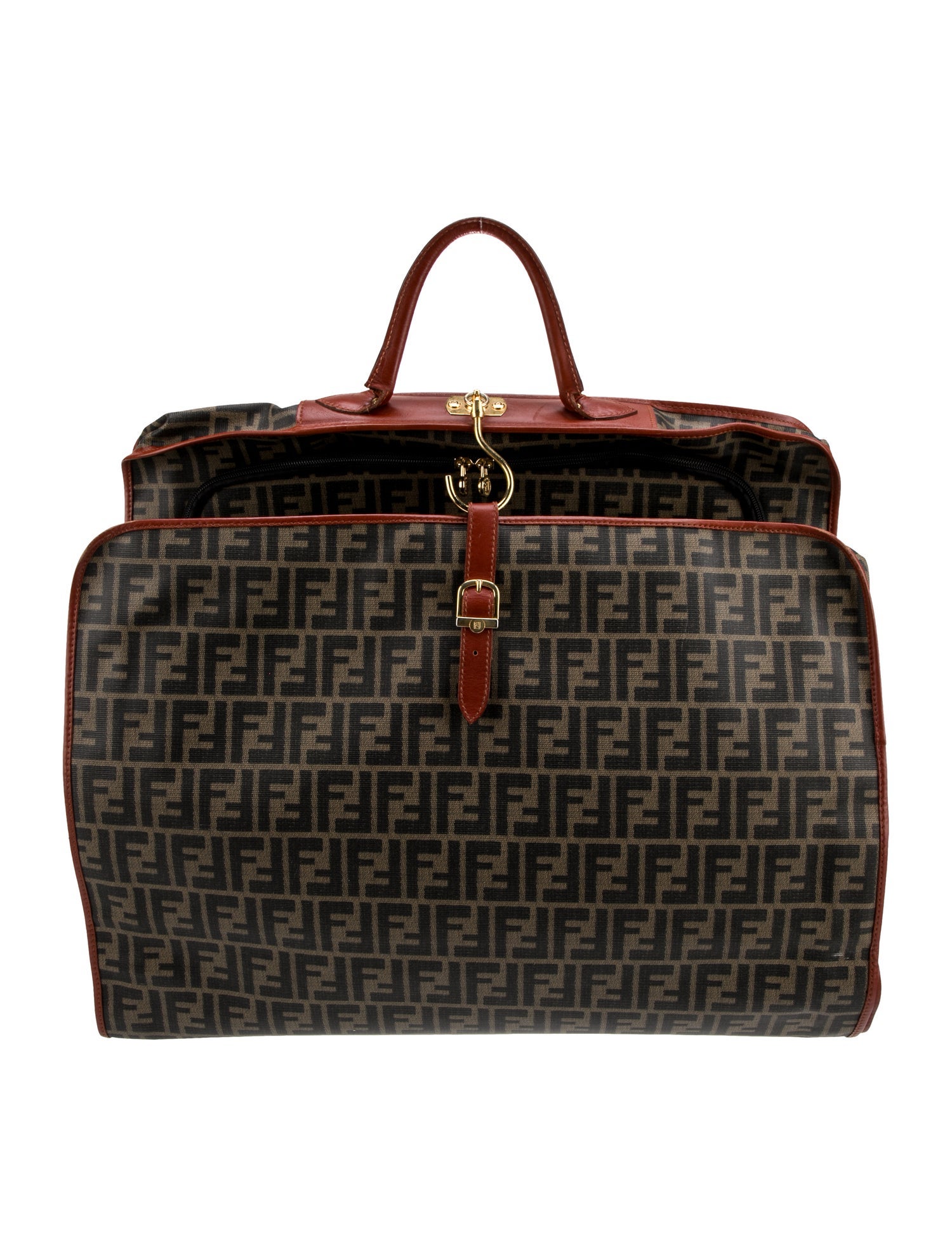 Fendi Zucca FF Weekender Bag Vintage