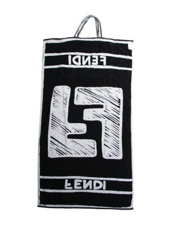 Fendi Terry Beach Towel Tote Bag