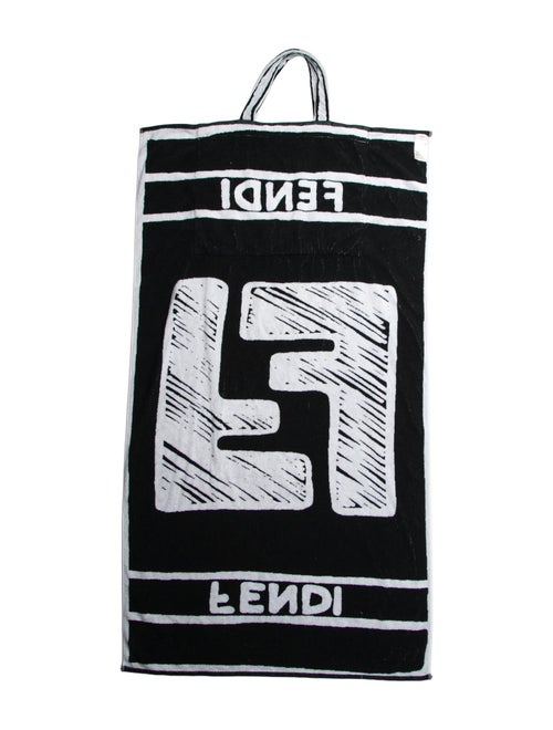 Fendi Terry Beach Towel Tote Bag