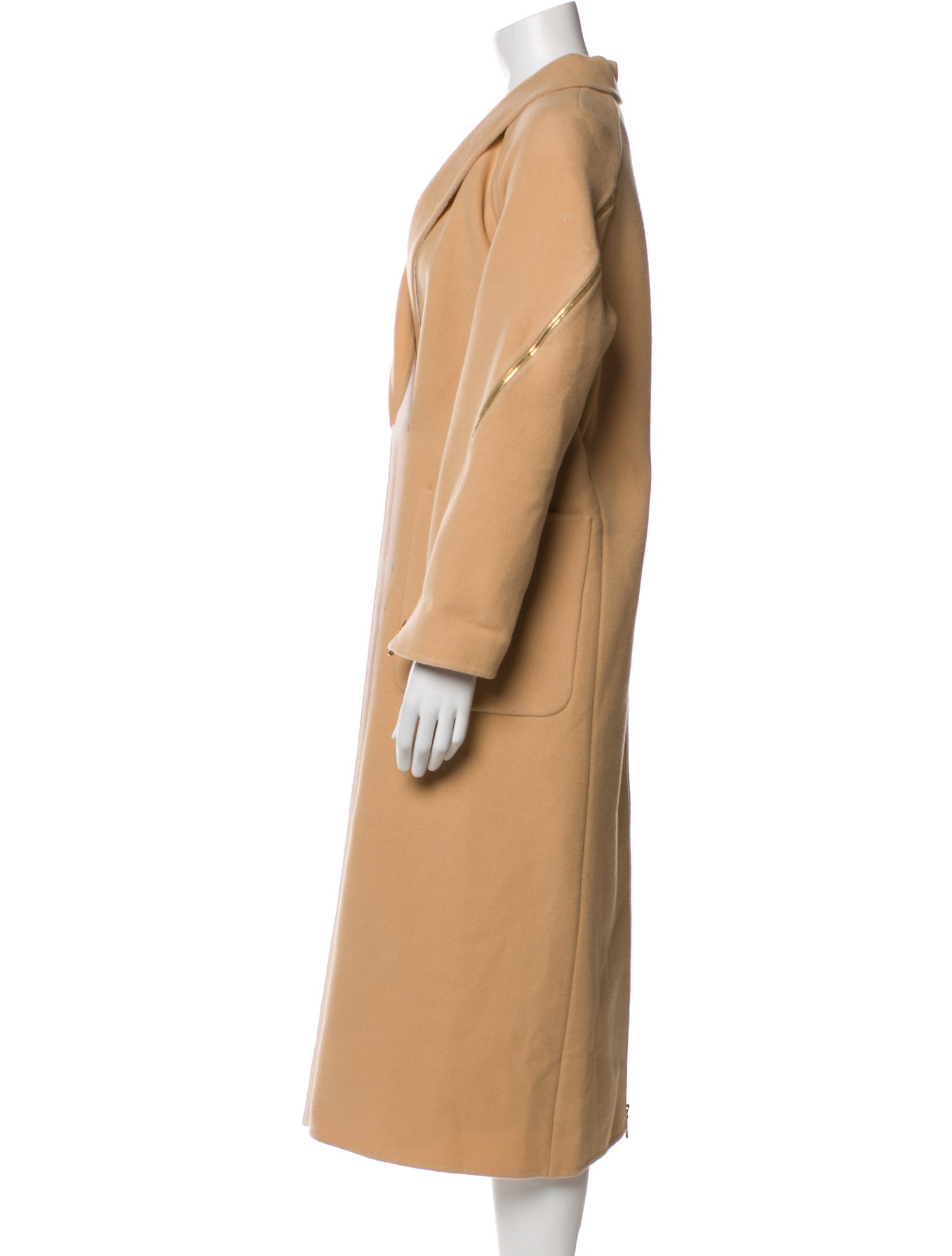 Fendi Virgin Wool Trench Coat
