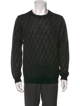 Fendi Zucca FF Logo Wool Pullover