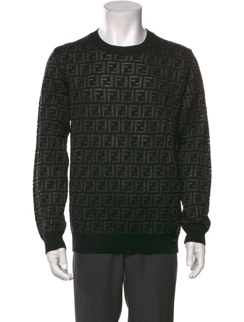 Fendi Zucca FF Logo Wool Pullover