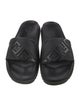 Fendi Zucca FF Logo Rubber Slides