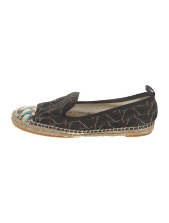 Fendi Canvas Printed Espadrilles
