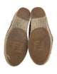 Fendi Canvas Printed Espadrilles