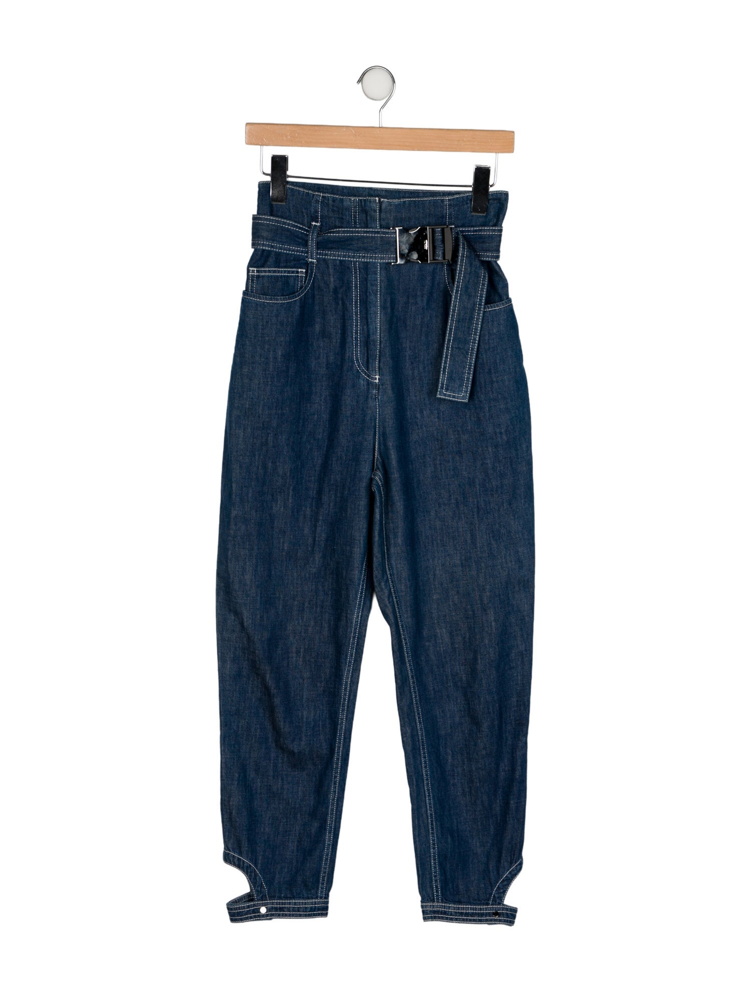 Fendi High-Rise Skinny Leg Jeans