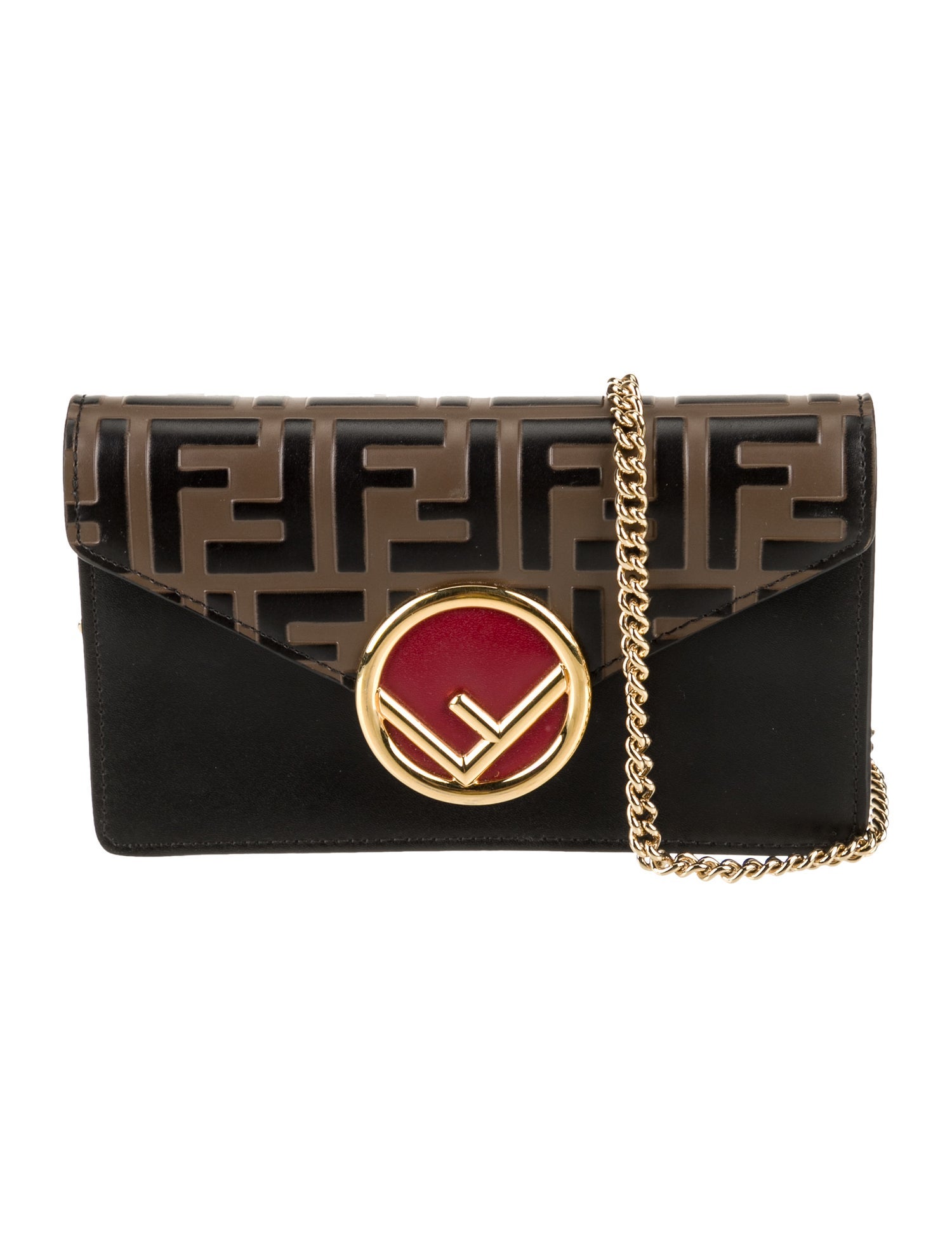 Fendi Zucca FF Clutch