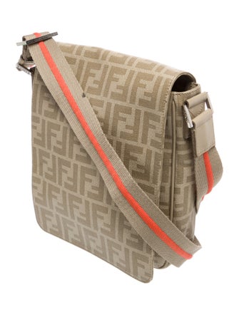 Fendi Zucca FF Messenger Bag